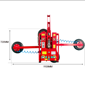 HMNLIFT 듀얼 시스템 이중 시스템 전기 흡입 컵 진공 리프터 유리 설치를위한 새로운 조건 - Product Image 5