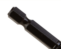 SOLIVIBE HSS 4341 Foret hélicoïdal à double tête et manche droit, lot de 9, double tranchant, 3-6mm, finition jaune torréfié
