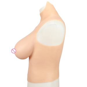 Mama de silicone realista, forma de metade do corpo, peitos falsos para vestidos, transgêneros, drag queen, homem para mulher - Product Image 4