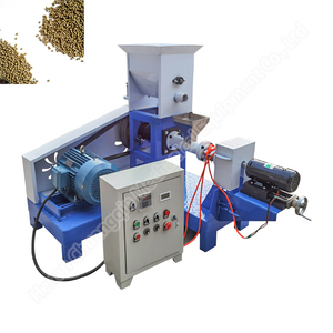 Pet Food Twin Extruder Machine Animal Pet Catfish Shrimp Food Making Extruder Dog Pallet Making Machine Animal Feed Pellet - Product Image 1
