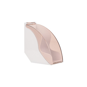 Kafei Shi – porte-filtre à café en plastique, boîte de rangement anti-poussière pour usage domestique et en café, design moderne et simple, noir et blanc - Product Image 5