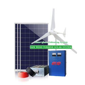Système d'énergie solaire éolienne hybride 3 kW hors réseau pour usage domestique, kit domestique avec batterie gel et garantie de 25 ans - Product Image 1
