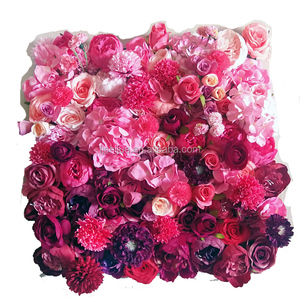 IFG High Quality pink Artificial <strong>Flower</strong> <strong>Wall</strong> <strong>Panel</strong> - Product Image 6