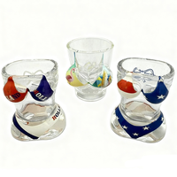 Verre à shot personnalisé pour vin ou whisky, souvenir touristique de Norvège, motif bikini amusant, réutilisable, durable et alimentaire