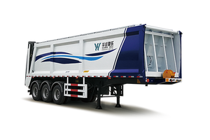 Semi-<span class=keywords><strong>remorque</strong></span> en acier pour le transport de déchets avec une charge utile de 25001-30000 kg pour utilisation avec camion-<span class=keywords><strong>remorque</strong></span>, livraison rapide depuis la Chine - Product Image 3