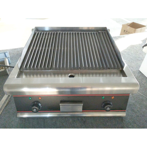 Roccia lavica industriale della griglia elettrica della roccia lavica dell'attrezzatura commerciale più venduta della cucina con la griglia - Product Image 2