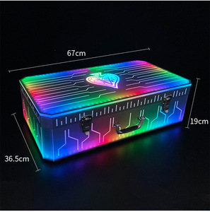 Đèn Led Acrylic chai mát nhựa Xô đá cho 5 cho chai rượu sâm banh cho các dịp tiệc tùng - Product Image 2