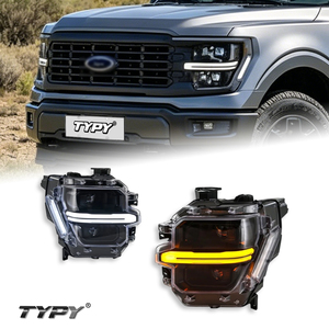 TYPY for 2024-2026 Ford F-150 Raptor headlight assemblies: LED <b>projector</b> headlights with daytime running <b>lights</b> and turn signals - Product Image 1