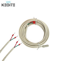Sonde moulée par injection TPE de capteur de température de chauffage par le sol de haute précision NTC 10K 3950