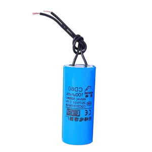 คาปาซิเตอร์มอเตอร์ขนาดเล็ก Cd60 100uf 450vac สำหรับใช้กับพัดลมดูดอากาศ - Product Image 1