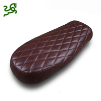 Siège de moto Vintage universel, couleur marron, pour Cafe Racer, en stock