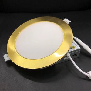 Pot lumineux doré ETL ES FCC 4 ''6'' 9W + 3w 12W + 3W 5CCT avec veilleuse Dim to Warm Vert Bleu Rose Violet 100-130v 100-277v - Product Image 3