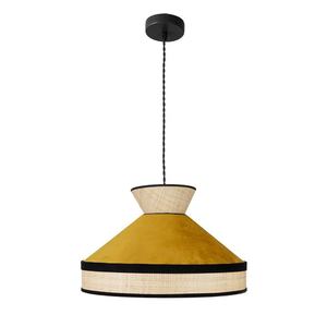 Lampada a sospensione 1xE27, finitura naturale, dimensioni 40x40 cm, ideale per illuminazione decorativa e funzionale in interni. - Product Image 1