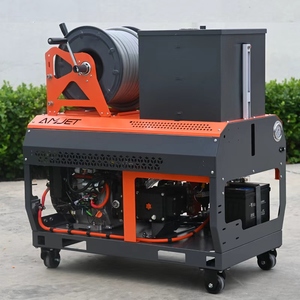 <span class=keywords><strong>Machine</strong></span> de nettoyage de canalisations haute pression 300Bar16lpm <span class=keywords><strong>Machine</strong></span> de nettoyage de tuyaux de drainage haute pression de 50 mètres pour la plomberie domestique - Product Image 4