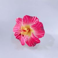 Mode Artificielle Foam11cm Hibiscus Fleur Cheveux Pick KN-hf100 Grand Eva Mousse Hawaïenne Fleur pour la Décoration