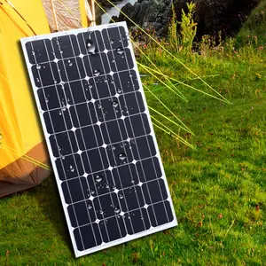 Akıllı su geçirmez 170w güneş pilleri Monocrystalline Polycrystalline silikon Panel güneş pilleri