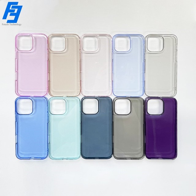 Cheap Price All-inclusive PC Phone Case Transparent Color Mobile Cell Case for IPhone/Samsung/Redmi/RealMe/Honor/TCL