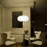 Suspension italienne Foscarini Design nordique moderne pour salon, salle à manger, chambre, café et escalier Éclairage LED