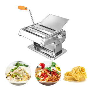 Machine à nouilles manuelle moderne en acier inoxydable, écologique, pour un usage domestique et en restaurant - Product Image 1