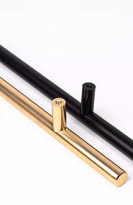 Tiradores de Gabinete de Aleación de Zinc, Tiradores Modernos Pequeños para Gabinetes de Cocina, Tiradores Minimalistas para Cajones de Armario de 96/128/160 mm, Herrajes para Muebles - Product Image 2