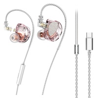Nouveaux écouteurs filaires interchangeables avec câble enfichable pour écouter de la musique, jouer à des jeux, qualité sonore HIFI