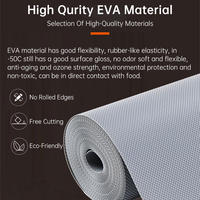 Tapis de protection imperméable en EVA pour armoires de cuisine, antidérapant, sur mesure, pour tiroirs, résistant à l'huile, protection pour vaisselle
