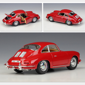 <span class=keywords><strong>Bburago</strong></span> 1/24 Diecast Model Car 1961 356B Coupe modello di <span class=keywords><strong>auto</strong></span> in metallo volante anteriore <span class=keywords><strong>auto</strong></span> pressofusa personalizzata - Product Image 5