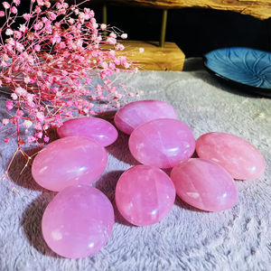 Œufs en quartz rose de qualité supérieure en gros, cristaux de guérison haute énergie – Idéaux pour la décoration et les cadeaux réfléchis, cadeaux de Pâques - Product Image 6