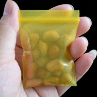 Sacs en plastique LDPE transparents refermables, biodégradables, petits et grands, pour emballage alimentaire plat, avec valve, taille/logo personnalisés disponibles