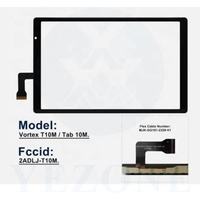 10,1 pulgadas para Vortex T10M Pro Plus Tablet GY-G10617A-01 ZT1018M Sensor de digitalizador de pantalla táctil capacitiva Panel de vidrio externo