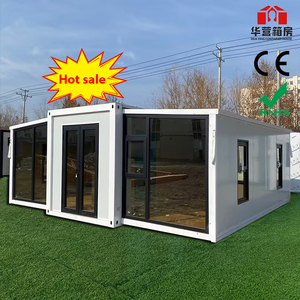 Container sang trọng 20ft 40ft prefab Tiny nhà gấp container nhà tiền chế Modular nhà với phòng tắm và phòng ngủ - Product Image 2