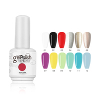 Créez votre logo de marque sur un flacon de vernis à ongles en gel UV de 15 ml, fournitures pour ongles, salon de manucure, art des ongles, esmalte semipermanente de unas