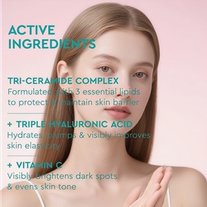 Gel léger crème contour des yeux <span class=keywords><strong>cernes</strong></span> poches rides enrichi acide hyaluronique et vitamine C barrière réparation soins de la peau MRUIS - Product Image 2