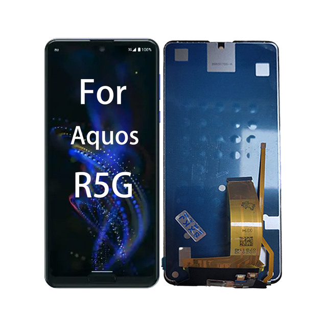 High Quality Replacement Parts for Sharp Aquos R5G SH-51A SHG01 SH-R50 Mobile Phone Including LCD Display Touch Glass Digitizer