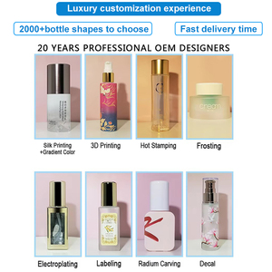 Biểu Tượng Tùy Chỉnh 30Ml 50Ml 100Ml 150Ml 200Ml Rỗng Bơm Mỹ Phẩm Bao Bì Thủy Tinh <span class=keywords><strong>Container</strong></span> Chăm sóc Da Mực Chai - Product Image 6