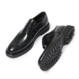 Zapatos de Hombre de Cuero Italiano con Cordones, Calzado Formal Hecho a Mano, Zapatos de Boda de Alta Calidad al por Mayor - Product Image 2