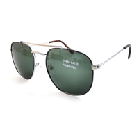 Miroir argenté pour lunettes de soleil unisexes, monture complète gris or, légère, confortable, durable, vision nocturne, protection UV