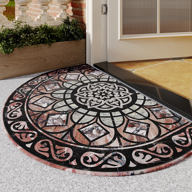 Suela de goma de terciopelo de algodón de bambú - Rojo Aurora