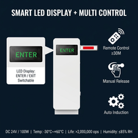 Barrière levante intelligente OEM personnalisée, bras de déclenchement automatique anti-écrasement, divers types de bras pour stations de péage et accès commercial