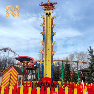 Mega Drop Frog <span class=keywords><strong>Jump</strong></span>, Juego Mecánico de Parque de Diversiones con Certificación CE para 6 Personas, Juego de Salto de Rana, Torre de Caída - Product Image 6