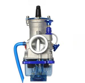 PWK21 24 26 28 30 32 34 <b>Motorcycle</b> Modified Carburetor with Transparent Blue Bottom Cover - Product Image 2