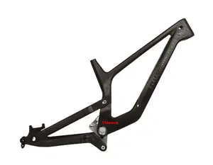 29er Boost Carbon fiber enduro full suspension mountain bike frames 205*65mm rear shock