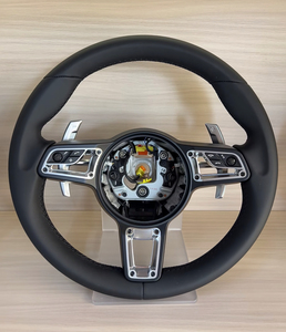 Volant de course en cuir personnalisé en promotion pour Porsche Cayman Macan 911 970 986 991 991.1 992 993 <span class=keywords><strong>996</strong></span> 997 997.2 <span class=keywords><strong>Gt3</strong></span> 356 - Product Image 6