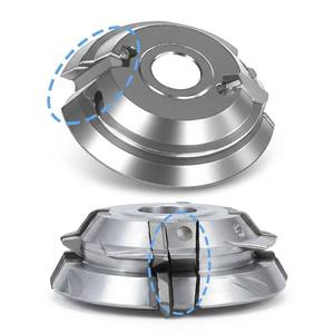 LIVTER Tête de fraisage diamantée indexable PCD personnalisée à 45 degrés pour joint de <span class=keywords><strong>bois</strong></span>, moulures de cadre de meuble et tenons - Product Image 6