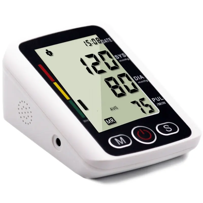 Tensiomètre numérique portable automatique a, nouveau modèle, grand écran LCD, prix bon marché, moniteur de pression artérielle