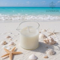 Lilin Aromaterapi Mewah dari Lilin Kedelai dengan Bunga Kering Alami, Minyak Wangi Spa yang Menenangkan, Hadiah untuk Pernikahan dan Spa di Rumah
