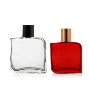 Fabricante de Botellas de Perfume Cuadradas Transparentes de Lujo de 50ml y 100ml, Botella de Perfume con Cuello de Presión de 15mm Personalizada - MOQ10000PS - Product Image 4