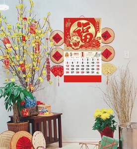 2026 lịch Trung Quốc hàng tháng năm của lịch treo tường ngựa tùy chỉnh thiết kế lật Sáng Tạo Treo lớn âm lịch quà tặng - Product Image 6