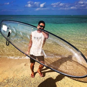 Tabla de Paddle Surf Transparente de Cristal, Tabla de Stand Up Paddle - Product Image 1