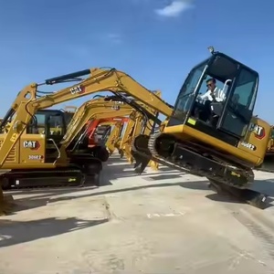 Excavadora Caterpillar CAT306 306E 306E2 usada de rendimiento estable en buenas condiciones con bomba de engranajes de caja de cambios de motor - Product Image 1